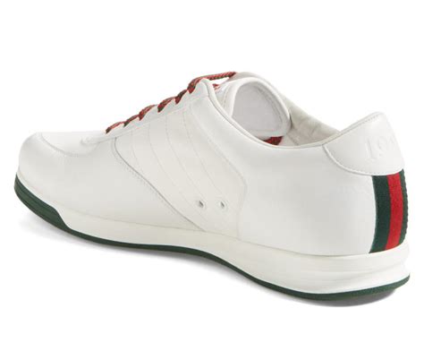 tenis blancos hombre gucci|Gucci tennis 84 retro.